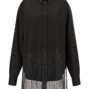 Fendi Wool And Lace Shirt