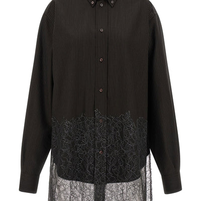 Fendi Wool And Lace Shirt