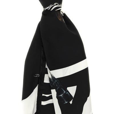 Dolce & Gabbana Zebra Print Scarf