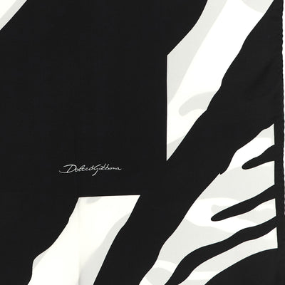 Dolce & Gabbana Zebra Print Scarf