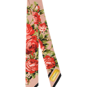 Dolce & Gabbana Bandeau Bouquet Rose