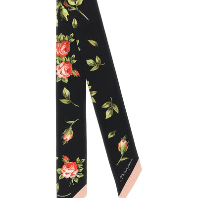 Dolce & Gabbana Bandeau Bouquet Rose