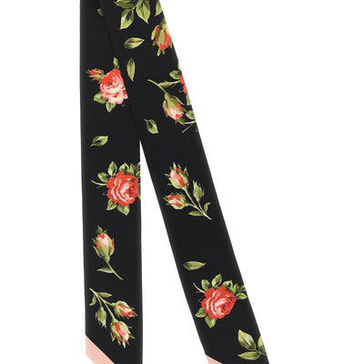 Dolce & Gabbana Bandeau Bouquet Rose
