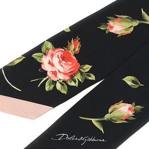 Dolce & Gabbana Bandeau Bouquet Rose
