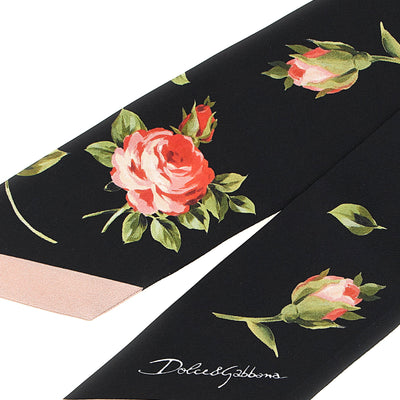 Dolce & Gabbana Bandeau Bouquet Rose