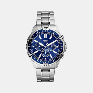 Garrett Men Quartz Blue Dial Chronograph Stainless Steel Watch FS5623