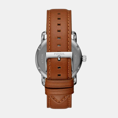 Copeland Men Quartz Blue Dial Analog Leather Watch FS5661