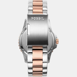 Fb-01 Men Quartz Green Dial Analog Stainless Steel Watch FS5743