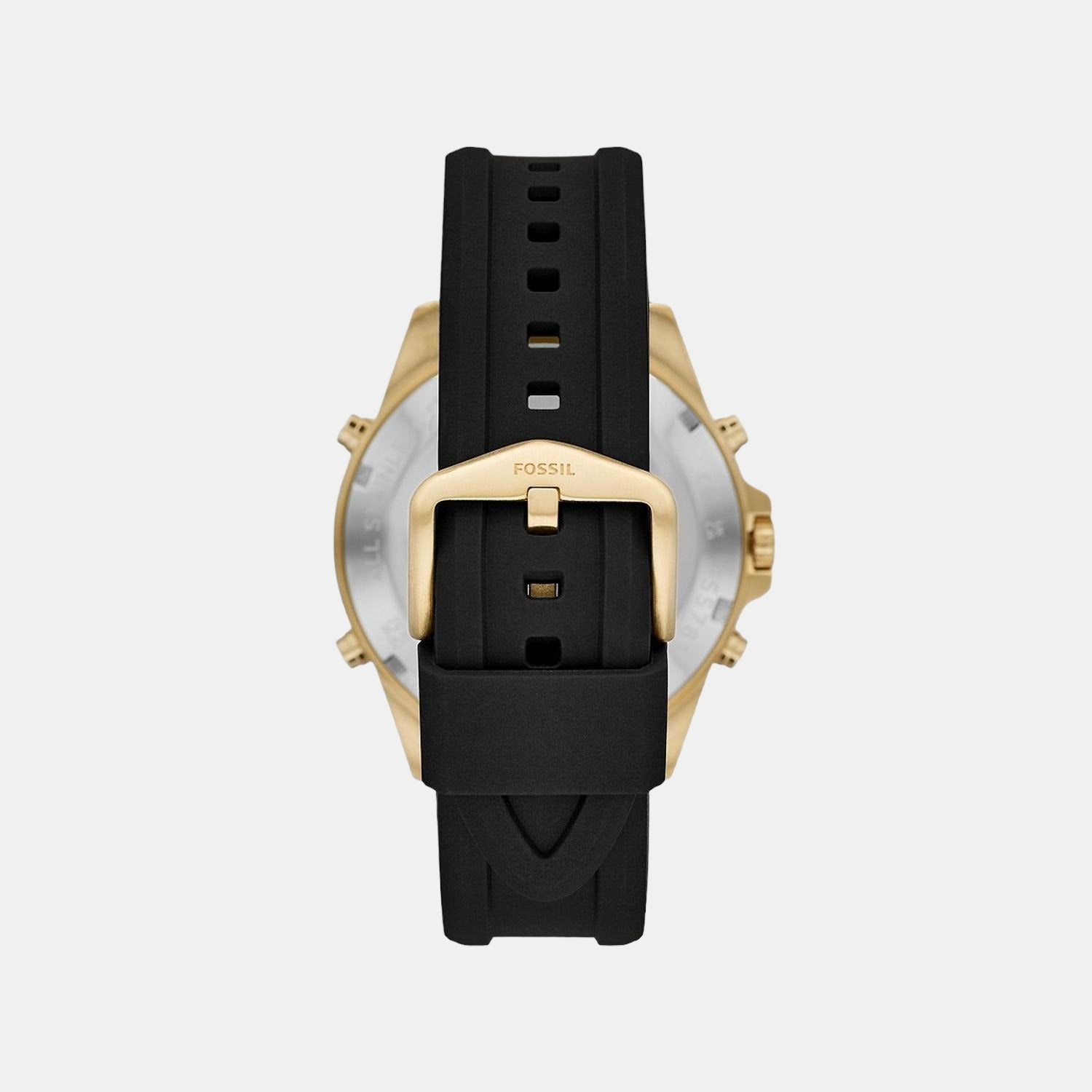 Garrett Men Quartz Black Dial Analog-Digital Silicone Watch FS5781