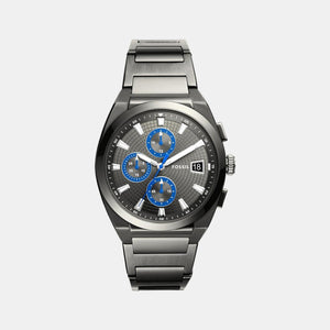 Everett Men Quartz Grey Dial Chronograph Stainless Steel Watch FS5830