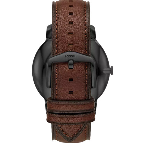 Fossil The Minimalist Solar Brown Dial Men 44mm