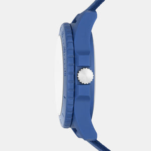 Fb-01 Men Solar Blue Dial Analog Tide Ocean Material Watch FS5893