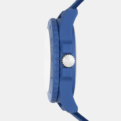 Fb-01 Men Solar Blue Dial Analog Tide Ocean Material Watch FS5893