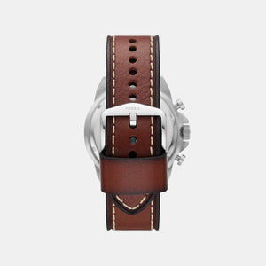Bronson Men Quartz Green Dial Chronograph Leather Watch FS5898