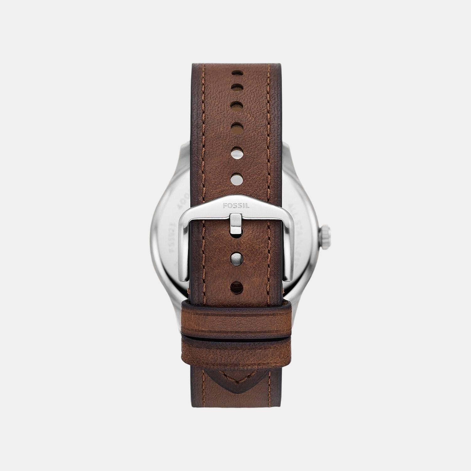 Dayliner Men Quartz Blue Dial Analog Leather Watch FS5923