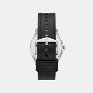 Dayliner Men Quartz Black Dial Analog Leather Watch FS5926