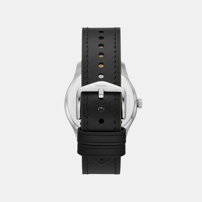 Dayliner Men Quartz Black Dial Analog Leather Watch FS5926