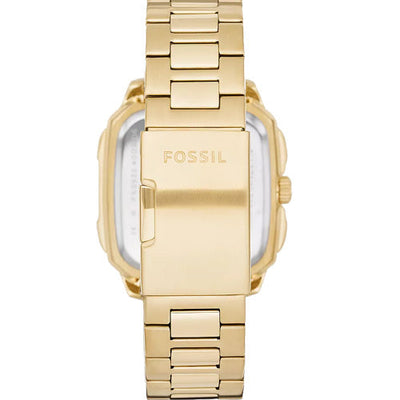 Fossil Inscription Black Dial Men 42mm
