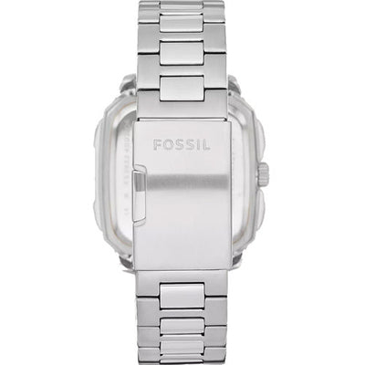 Fossil Inscription Black Dial Men 42mm