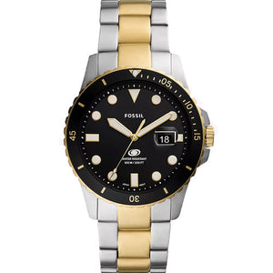 Fossil Fossil Blue Dive Black Dial Men 42mm