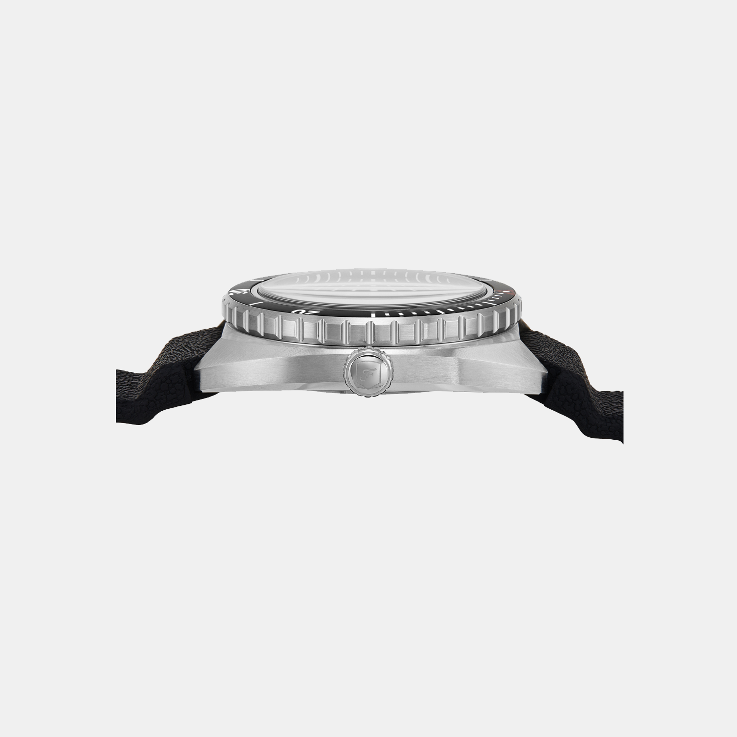 Breaker Men Quartz Black Dial Analog Silicone Watch FS6062