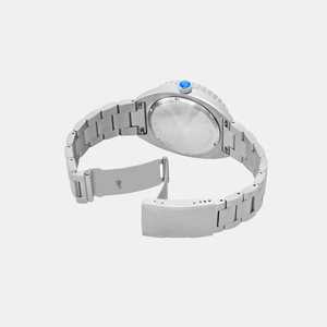 Breaker Men Quartz Blue Dial Analog Stainless Steel Watch FS6064