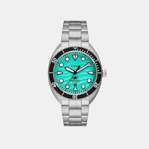 Breaker Men Green Dial Analog Stainless Steel Watch FS6066