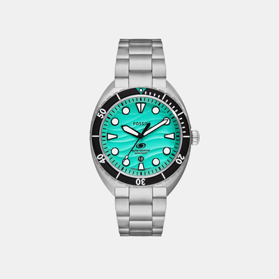 Breaker Men Green Dial Analog Stainless Steel Watch FS6066