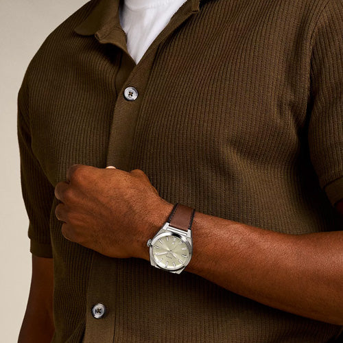 Fossil Everett Cream Dial Men 42mm FS6071