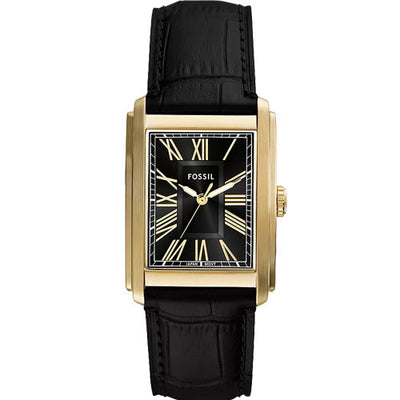 Fossil Carraway Black Dial Men 30mm FS6091