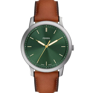 Fossil Minimalist Green Dial Men 44mm FS6094
