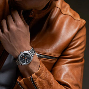 Fossil Machine Black Dial Men 44mm FS6095