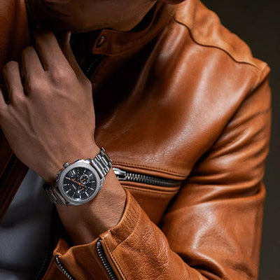 Fossil Machine Black Dial Men 44mm FS6095