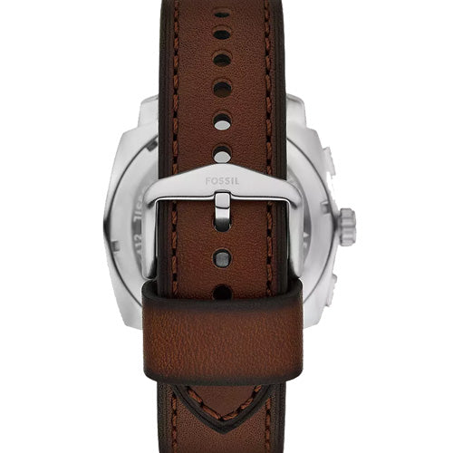 Fossil Machine Green Dial Men 44mm FS6100
