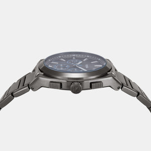 Everett Men Quartz Grey Dial Chronograph Stainless Steel Watch FS6107