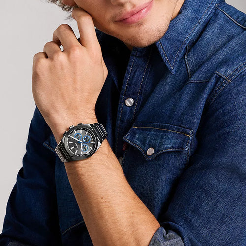 Fossil Everett Grey Dial Men 44mm FS6107