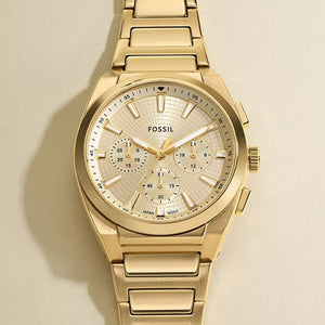 Fossil Everett Gold Dial Men 44mm FS6119