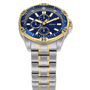 Fossil Garrett Multifunction Blue Dial Men 44mm FS6146