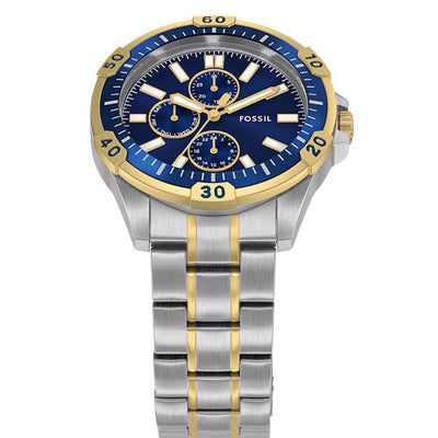 Fossil Garrett Multifunction Blue Dial Men 44mm FS6146