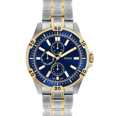 Fossil Garrett Multifunction Blue Dial Men 44mm FS6146