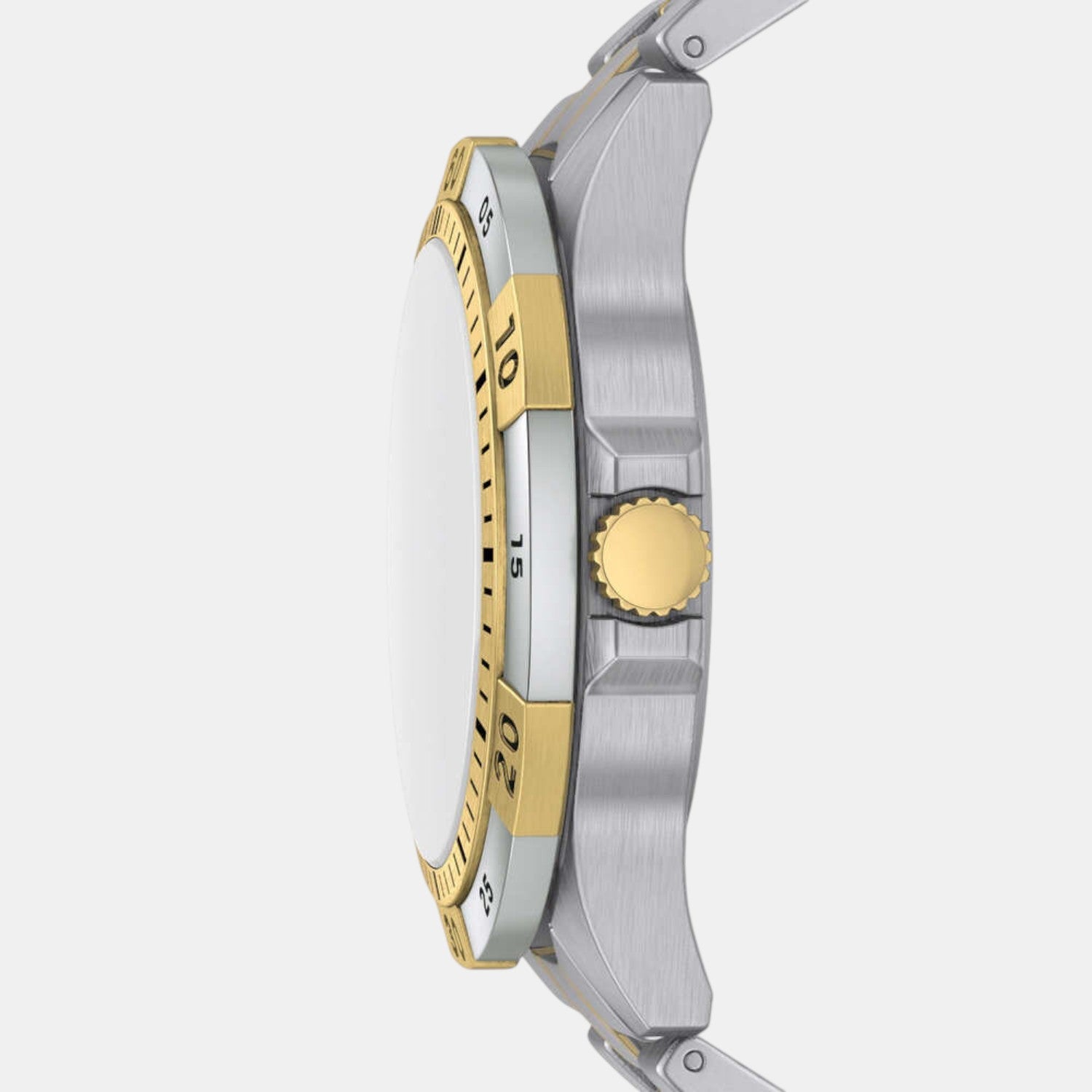 Garrett Men Quartz Silver Dial Multi-Function Stainless Steel Watch FS6148