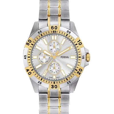 Fossil Garrett Multifunction Silver Dial Men 44mm FS6148