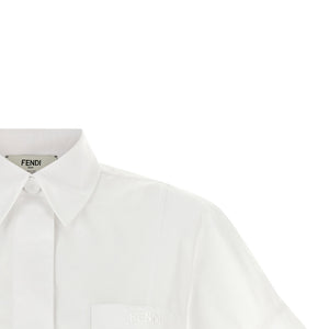 Fendi Maxi Button Shirt