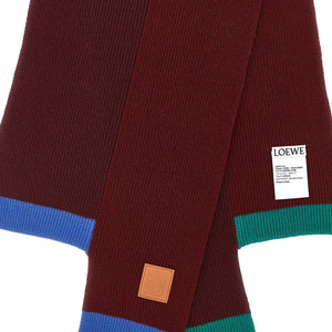 Loewe Wool Asymmetrical Scarf