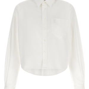 Ami Paris Ami De Coeur Cropped Shirt