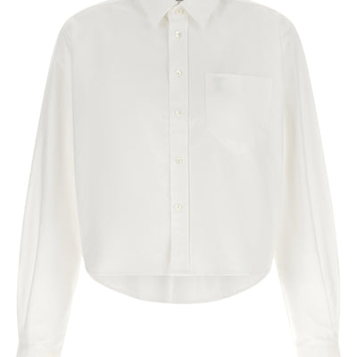 Ami Paris Ami De Coeur Cropped Shirt