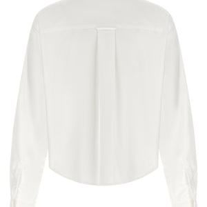 Ami Paris Ami De Coeur Cropped Shirt