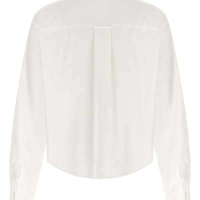 Ami Paris Ami De Coeur Cropped Shirt