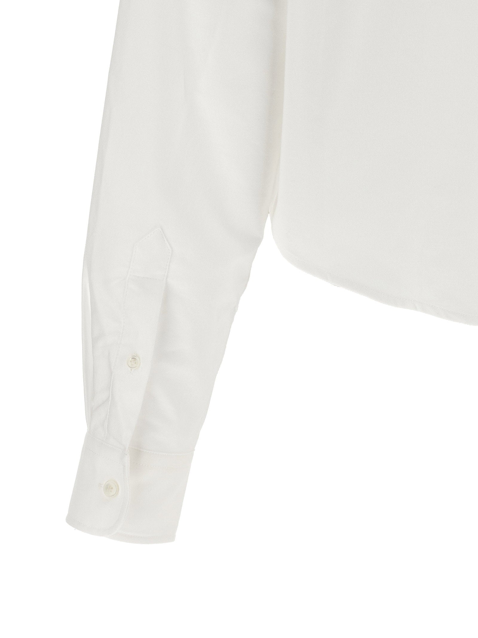 Ami Paris Ami De Coeur Cropped Shirt