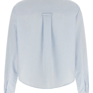 Ami Paris Ami De Coeur Cropped Shirt